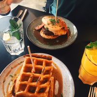 Brunch  at Unity Diner in East London