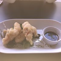 Delicious prawns, definitely try them !!!  at Unity Diner in East London