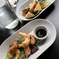 Tofish bites  at Unity Diner in East London