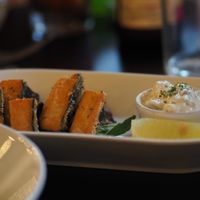 tofish bites at Unity Diner in East London