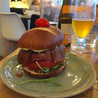 Moving Mountains Burger 🍔  at Unity Diner in East London