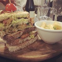 Sandwich at Unity Diner in East London