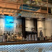 Bar Decor at Unity Diner in East London