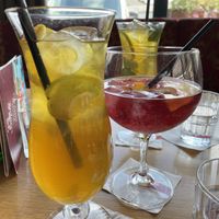 Real nice ice tea at Steiner's Cafe Restaurant Weinbar in Pinsdorf