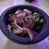 Side of vegan Cucumber salad   at Dilla Libre in Phoenix