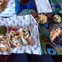 Get the banh mi tacos with a side of guacamole. Soooo good. at Dilla Libre in Phoenix