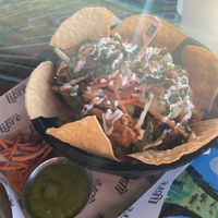 Thrilled to see a “vegan” label clearly marking my entree.    at Dilla Libre in Phoenix