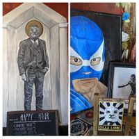 Have lunch with these characters at Dilla Libre in Phoenix