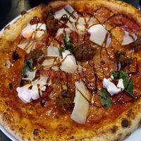 Vegan Meat Ball Pizza! at Pizza Punks in Newcastle Upon Tyne