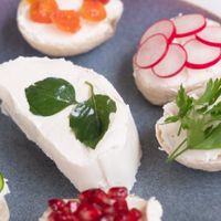 fresh vegan ricotta
 at Cairo Healthy Food in Cairo