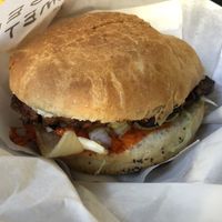 Mexican vegan burger  #Veganuary at Fryburger Gourmet in Bulle