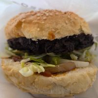 Satay Burger at Fryburger Gourmet in Bulle