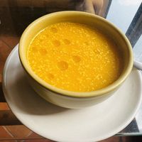 Pumpkin soup 😋  at Ananda Tree House in Kathmandu
