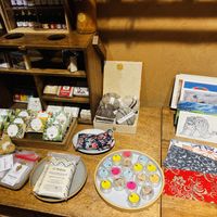 The art store  at Ananda Tree House in Kathmandu