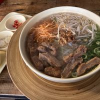 Vegan pho   at Oriental Soup House in Budapest