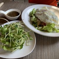 Egg white salad wrap  at The Salad Concept - Sompetch Branch in Chiang Mai