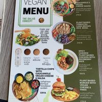 Vegan menu   at The Salad Concept - Sompetch Branch in Chiang Mai