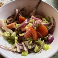 Ethiopian salad  at Cafe Abyssinia in New Orleans