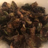  Vegan Brussels sprouts  at Firepit in Atlanta