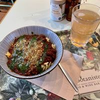 Pasta bolo  at Le Botaniste - Schuman in Brussels