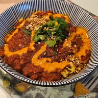 Pasta Bolo at Le Botaniste - Schuman in Brussels