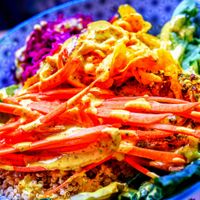 Big Avocado salad at Le Botaniste - Schuman in Brussels