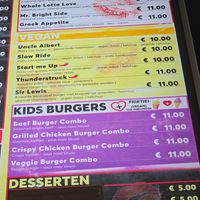 Vegan and vegetarian options at Beastie Burgers in Mechelen