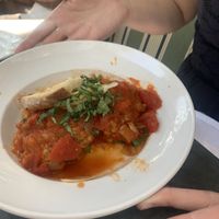 Vegan meatballs & marinara  at Zinc Cafe and Market in Los Angeles