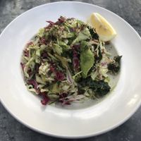 Tri color salad at Zinc Cafe and Market in Los Angeles