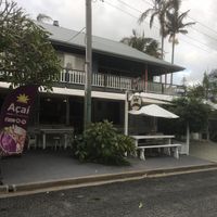 From outside at Cafe Angourie in Angourie