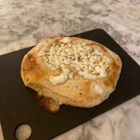 Garlic Bread with Vegan Mozzarella Alternative at Pizza Express - Cromwell Rd in South West London
