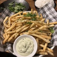 Chips w wasabi Mayo   at Rice Boi in Sunshine Coast
