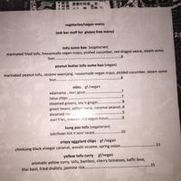 Menu at Rice Boi in Sunshine Coast