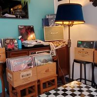 Inside at Do Vigário Pub and Records in Lisbon