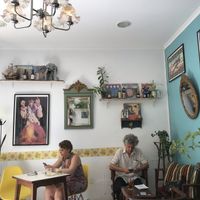 Cutest little place at Do Vigário Pub and Records in Lisbon