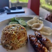 Nasi Goreng at Pissari Bali Cafe in Ubud