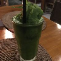 Frozen mint leaf and lemon - very refreshing! at Pissari Bali Cafe in Ubud