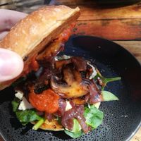 Vegan roll at The TreeHouse in Tamborine Mountain