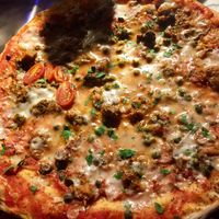 Vegan Puttanesca  at Pizza Express in Kings Lynn