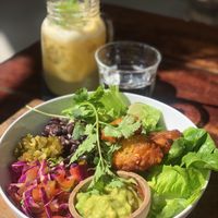 Vegetarian Pablo fitter at Suka Espresso in Pecatu