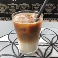 Iced Oat Latte  at Coffee Circus in Bugibba