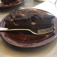 Raw Snickers cake at Coffee Circus in Bugibba