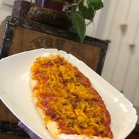 Sundried & vegan cheese pizza 😍 at Coffee Circus in Bugibba