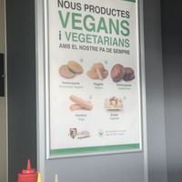 Opciones veganas  at El Farolillo in Manresa