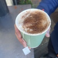 London fog latte   at Coffee & Drift in Lymington