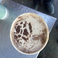 Dirty chai latte   at Coffee & Drift in Lymington