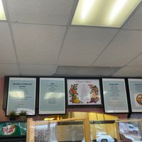 Menue  at Senbeb Cafe in Washington