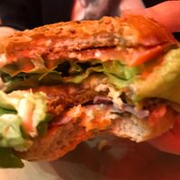 Cheeseburger  at VeganBioBurger in Paris