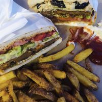 Burgers  at VeganBioBurger in Paris