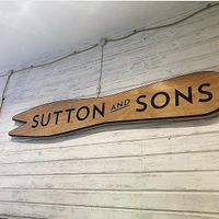 Interiors  at Sutton and Sons in East London